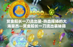 赏金船长一刀流出装-热血挥扬的大海豪杰—赏金船长一刀流出装秘籍-赏金船长一刀流出装