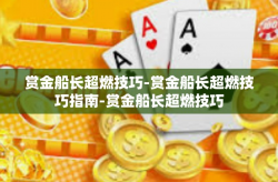 赏金船长超燃技巧-赏金船长超燃技巧指南-赏金船长超燃技巧